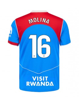 Billige Atletico Madrid Nahuel Molina #16 Tredjedrakt 2025-26 Kortermet